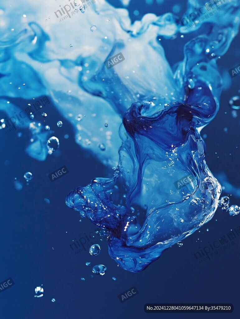 藍色水韻