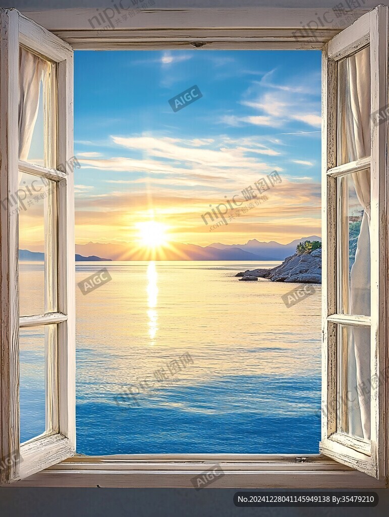 窗外的海