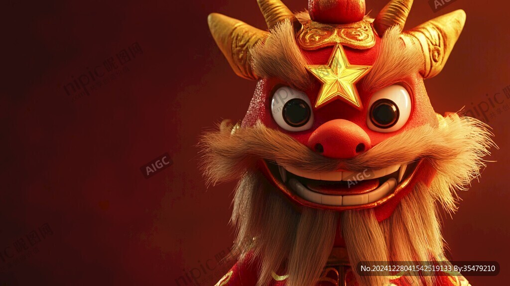 龍年吉祥物壁紙