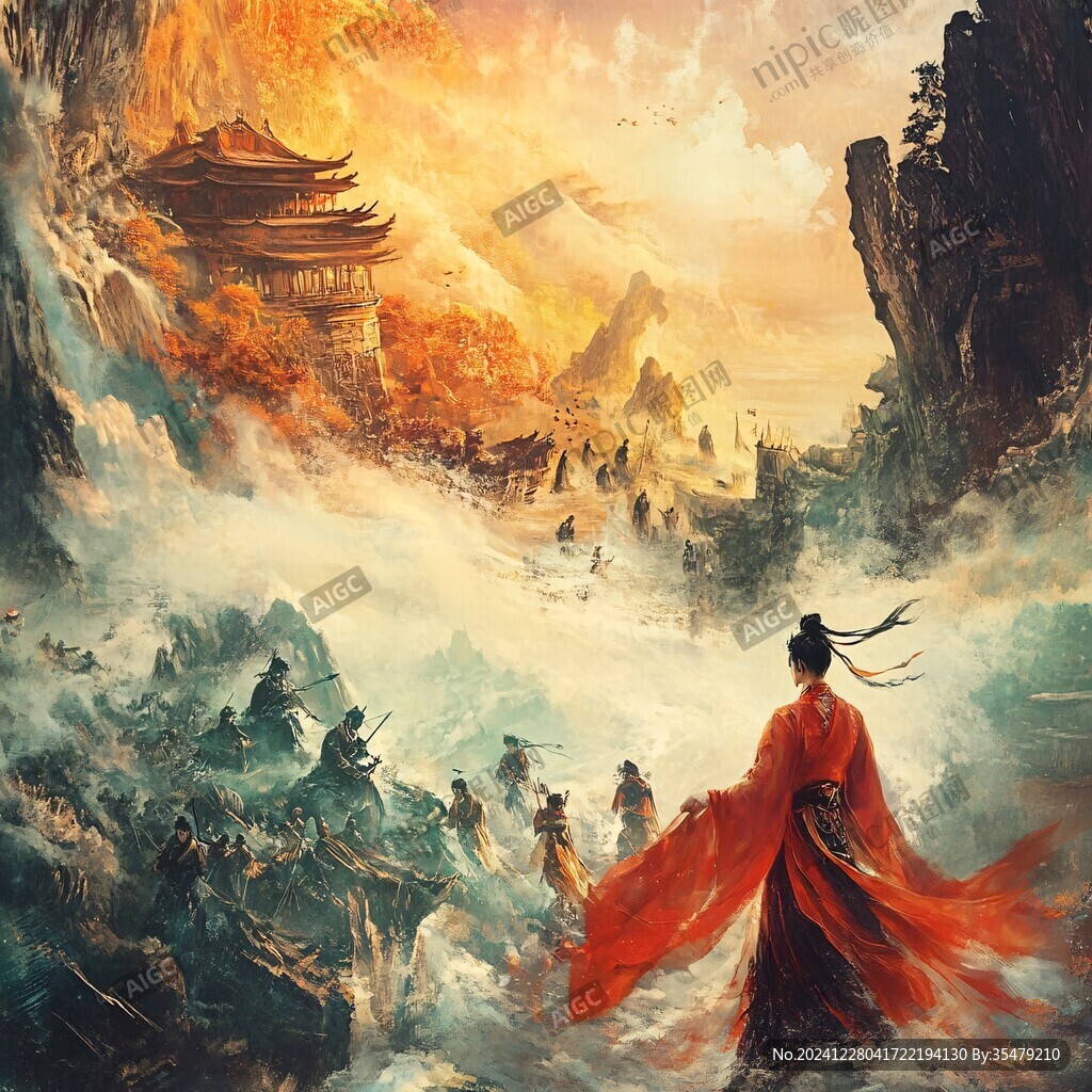 徐福東渡場景