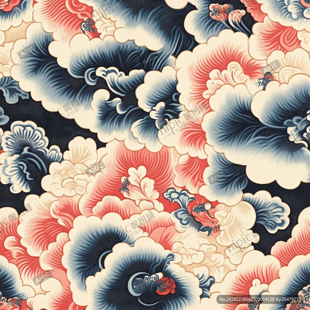 云紋大花
