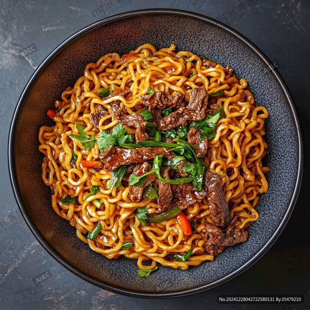 牛肉方便面快餐面