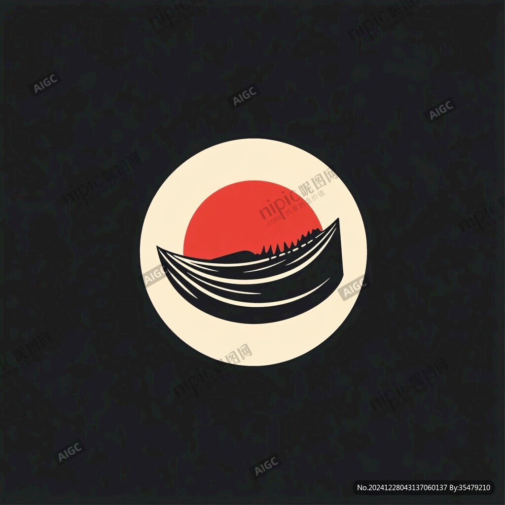 梯田形狀logo