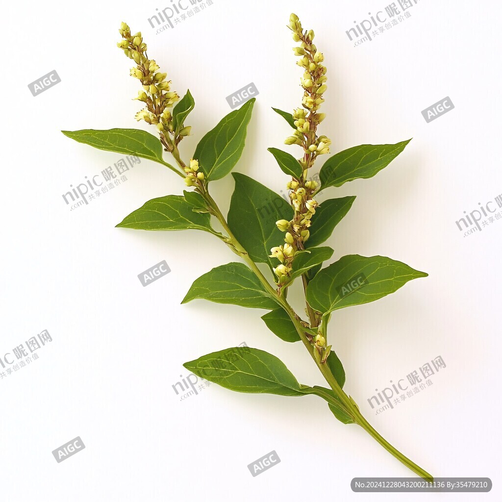 再力花葉