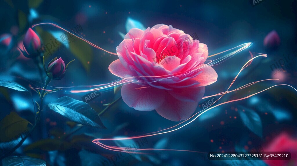 夢幻玫瑰花