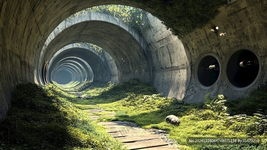 科幻小說隧道