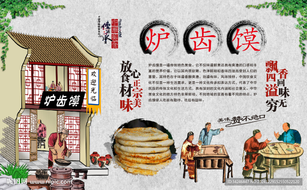 爐齒饃