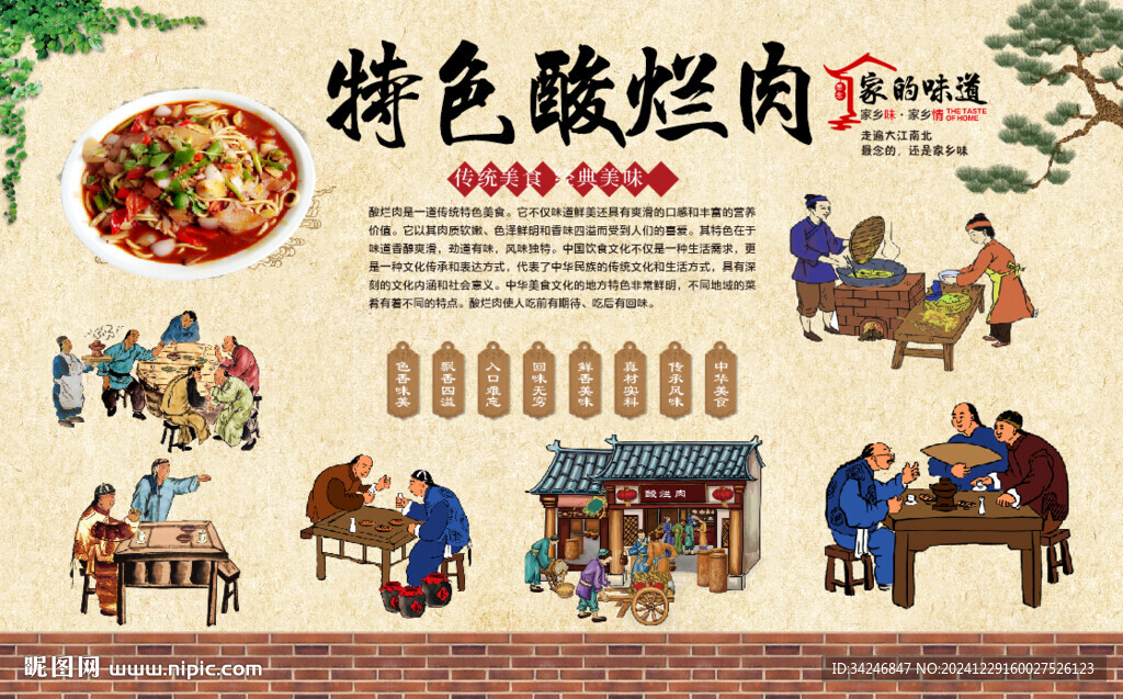 酸爛肉