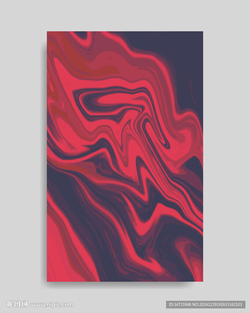 暗紅色酸性流體矢量背景