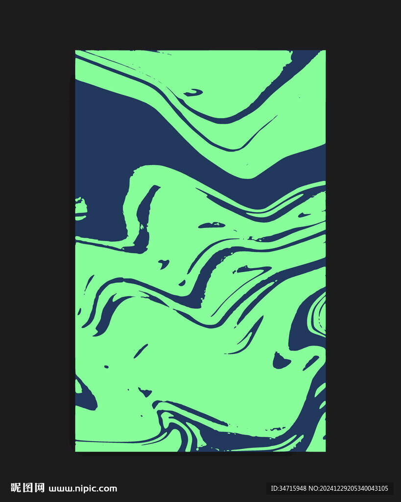 綠色酸性流體矢量背景