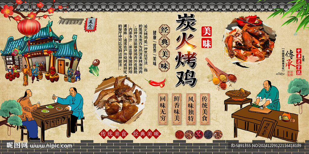 炭火烤雞