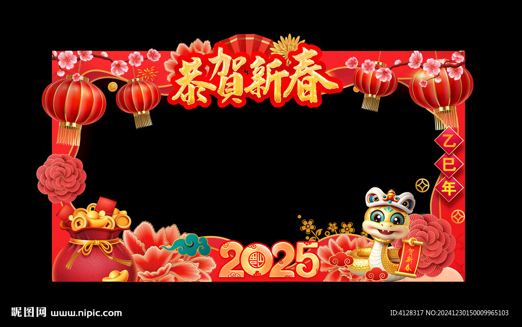 新年櫥窗裝飾