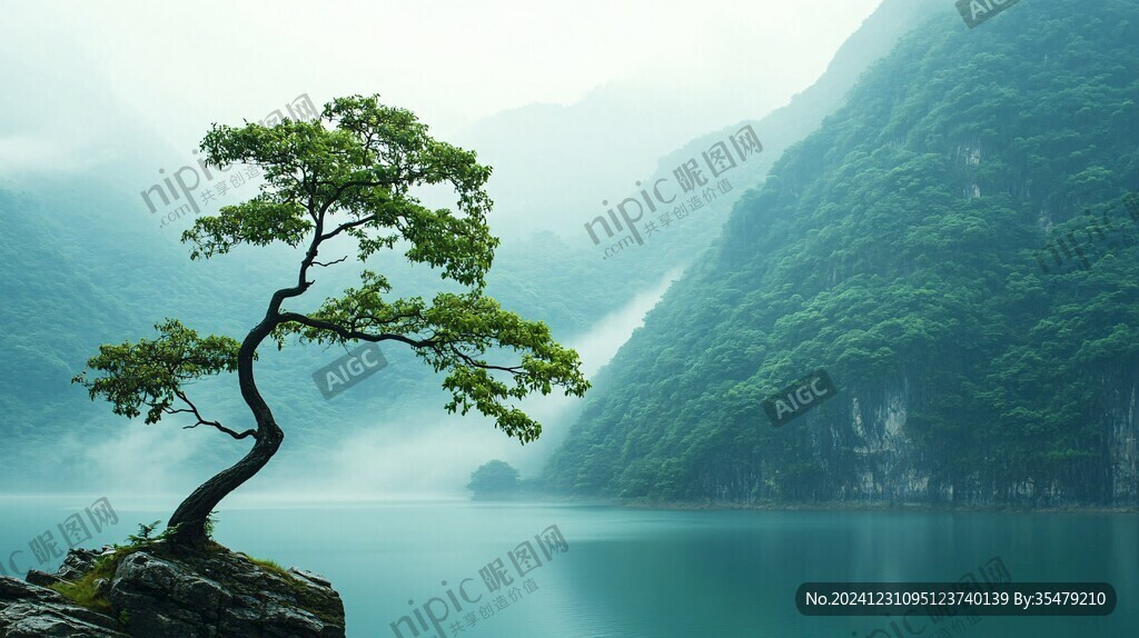 回望巫峽圖片素材下載