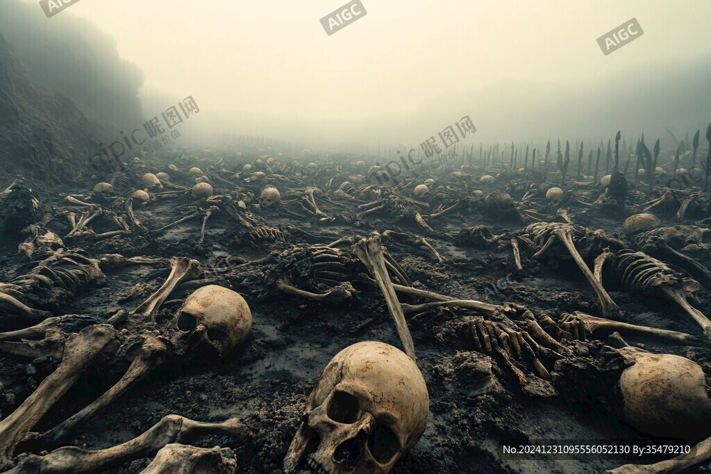 遍地死尸