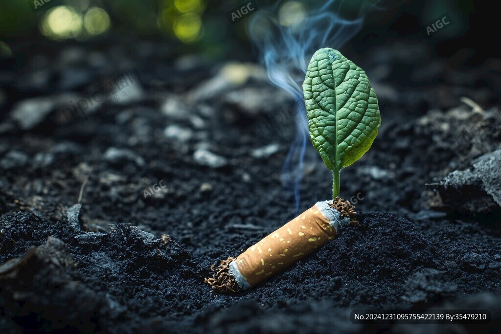 香煙與植物