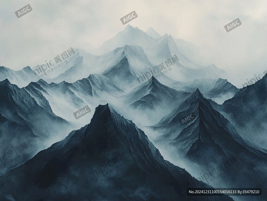 3d山脈背景