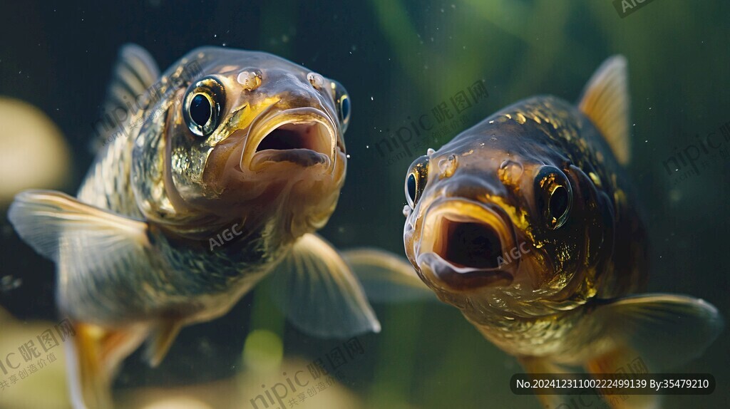 吃奶魚素材