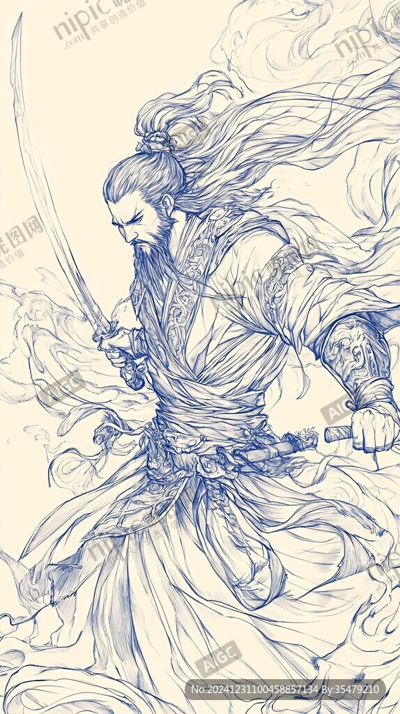 武俠封面插畫(huà)