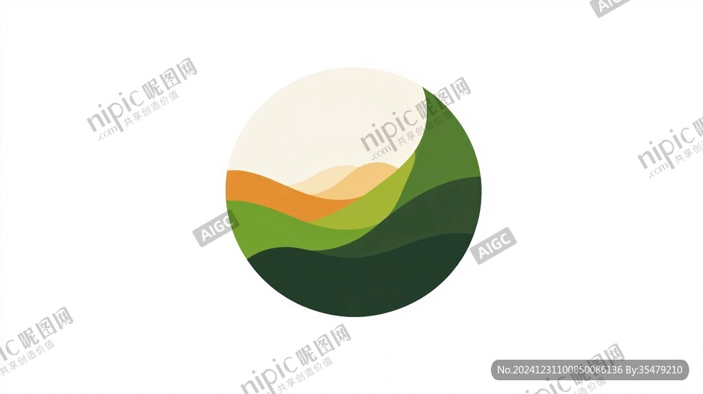 河流山脈logo