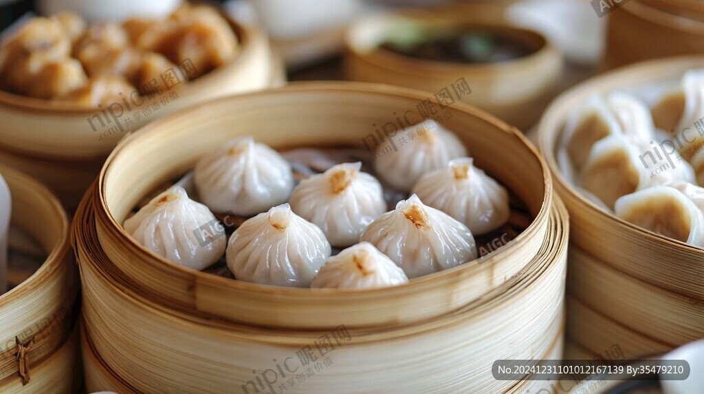 一籠蟹黃燒麥
