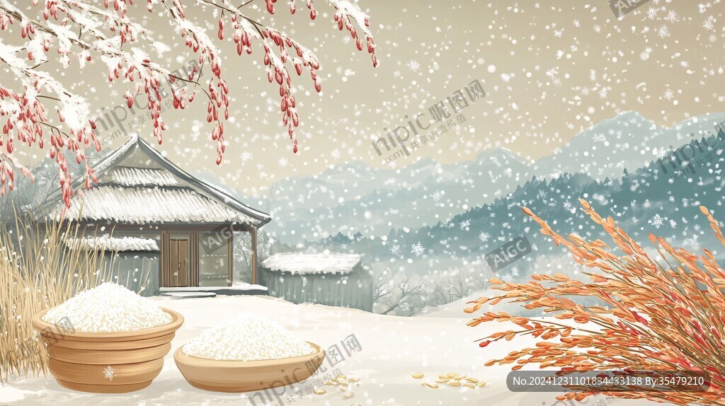 節(jié)氣背景