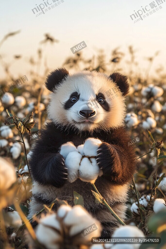 高清白棉花