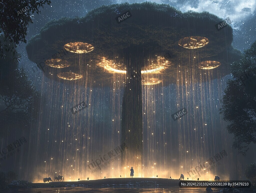 夢幻森林效果圖