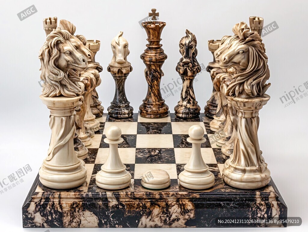 棋浮雕