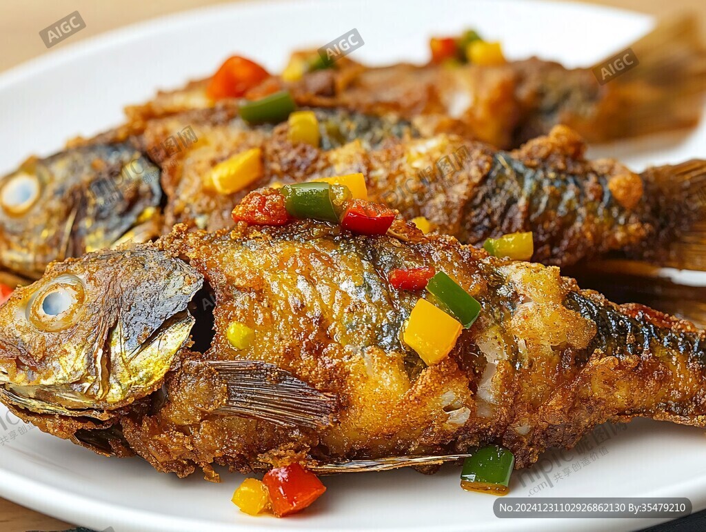 焦黃鯽魚