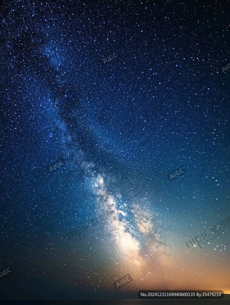 璀璨星河背景