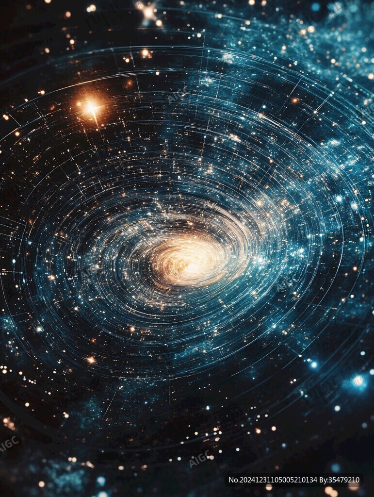 宇宙黑洞背景海報