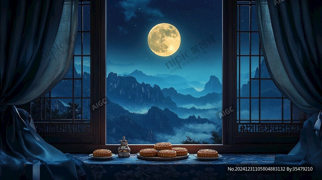 夢幻中秋節場景