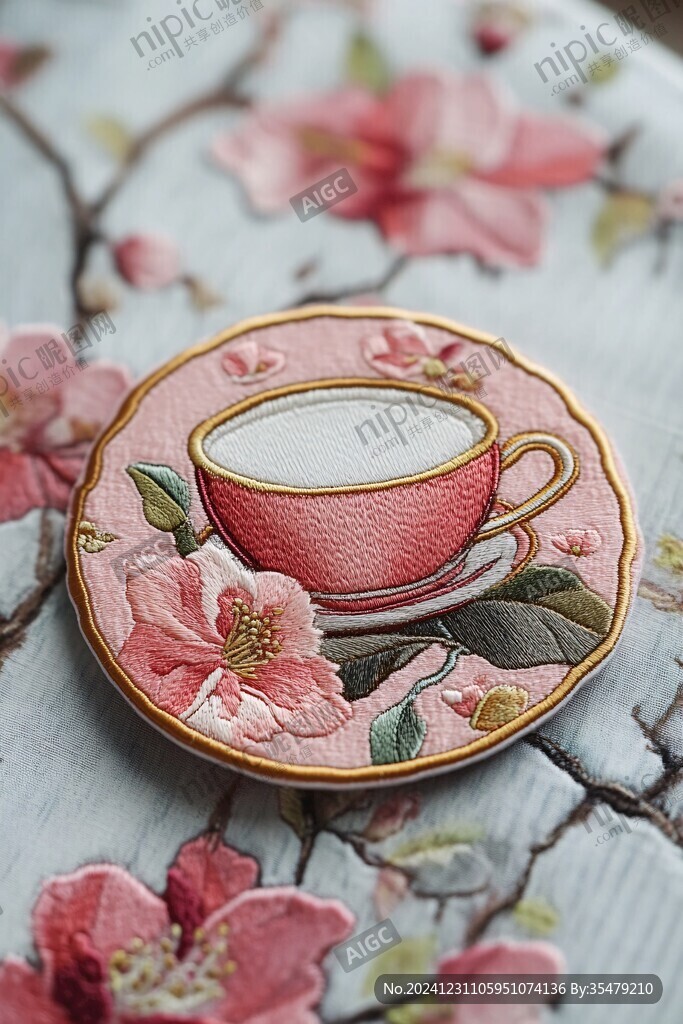 杯墊雕花