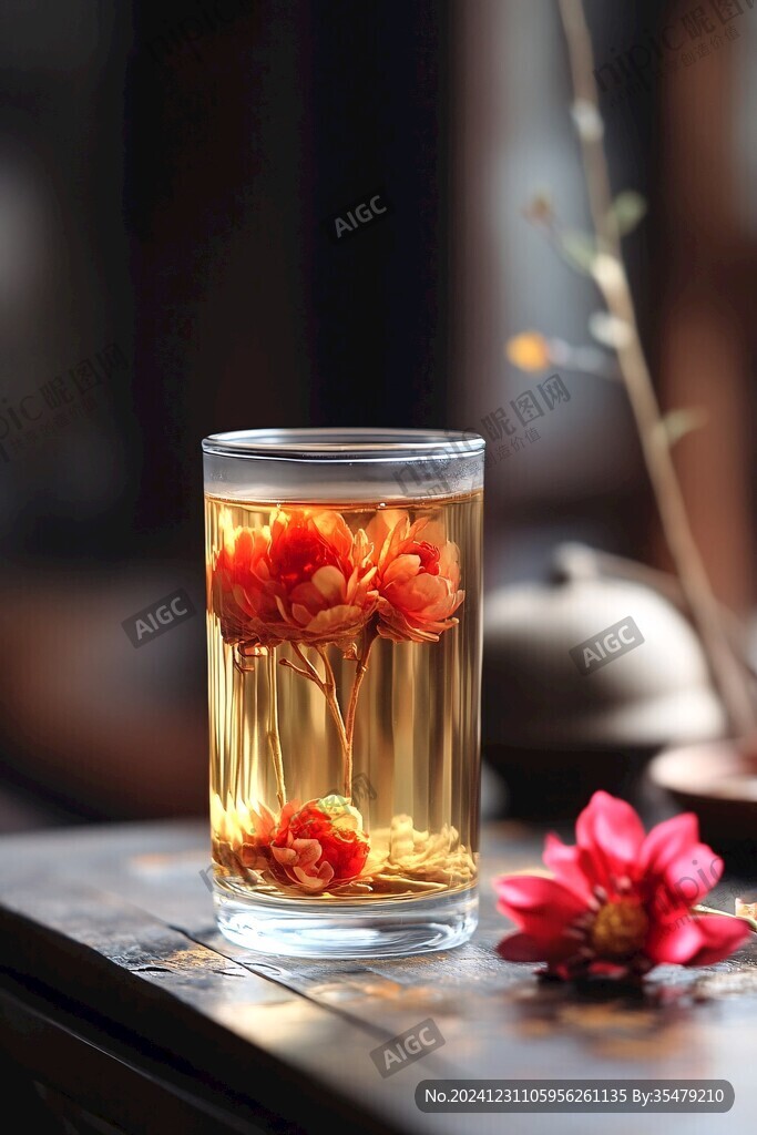 月季花茶