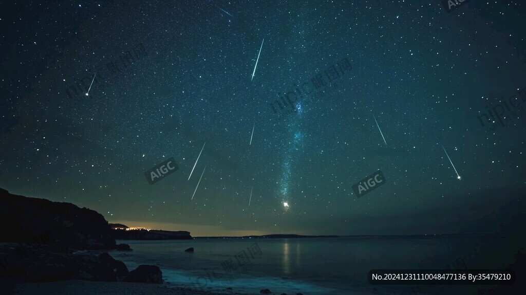 唯美流星雨