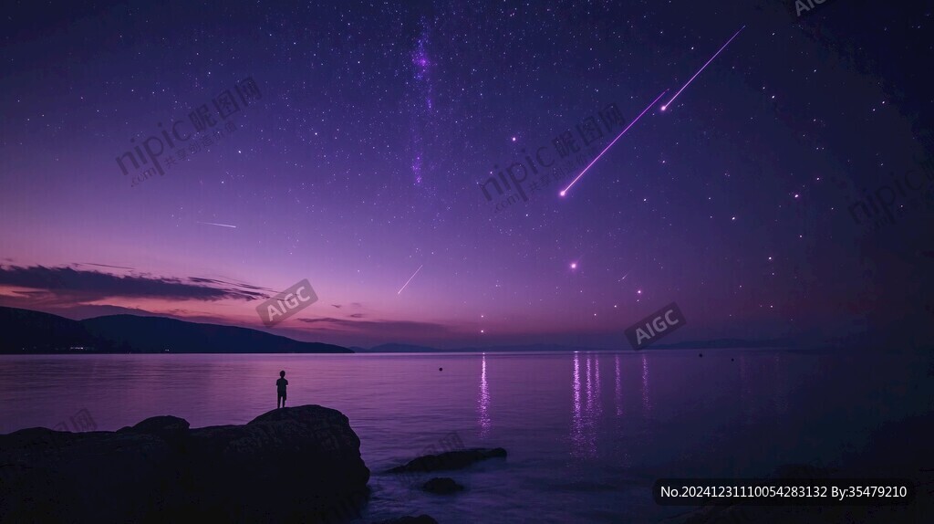 唯美流星雨