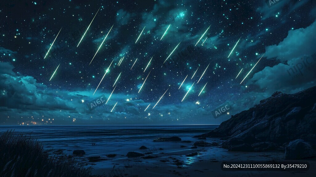 流星雨壁紙
