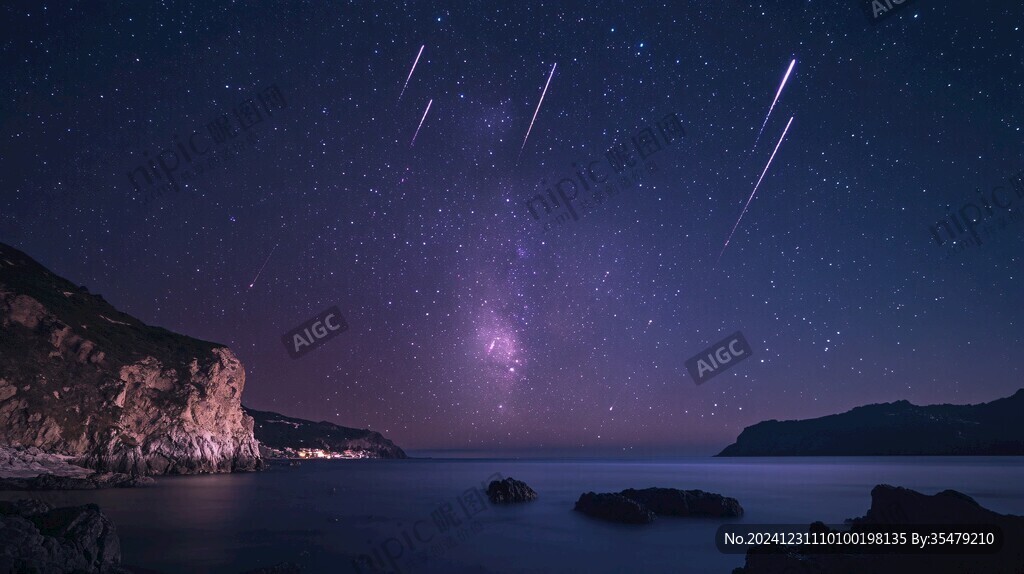 唯美流星雨