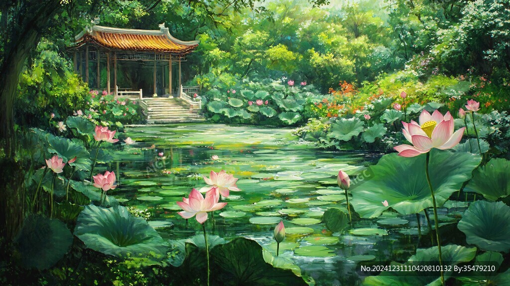 荷花大場(chǎng)景
