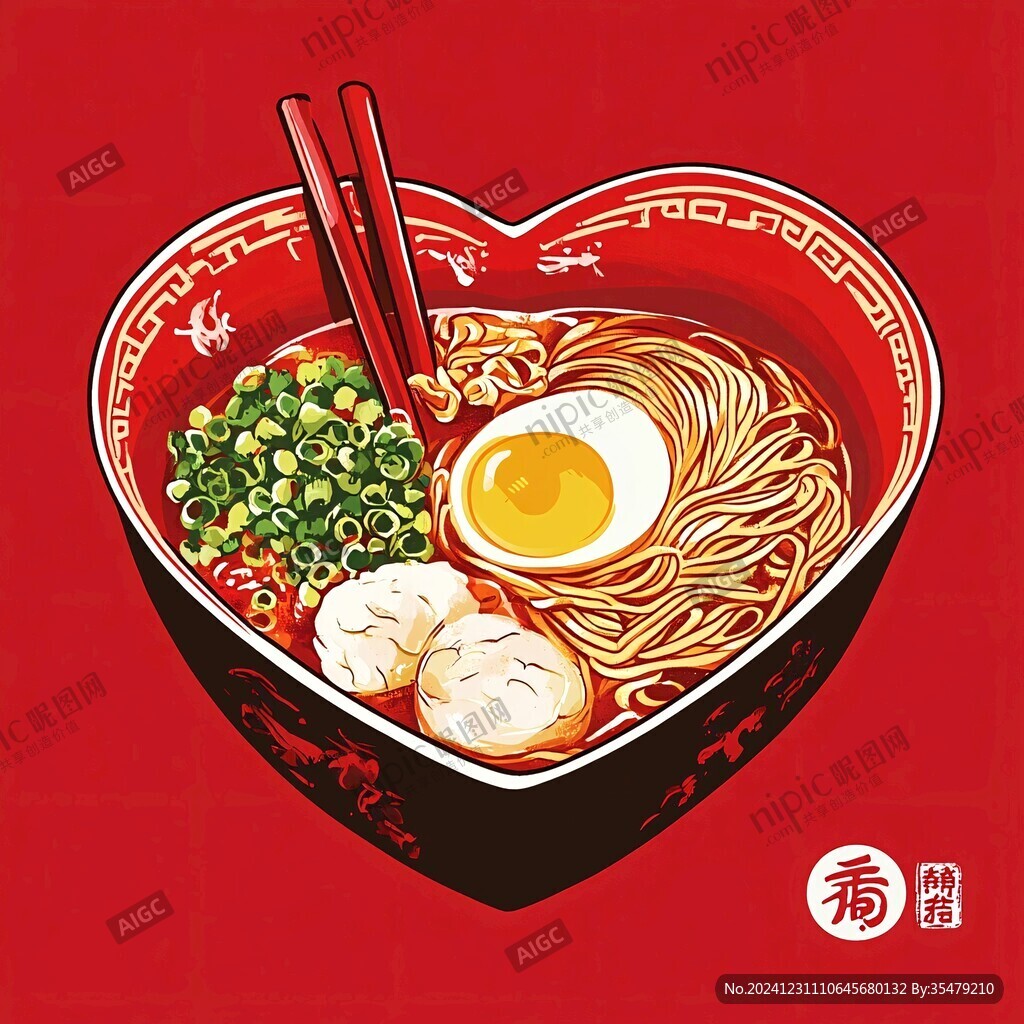 點心面插畫