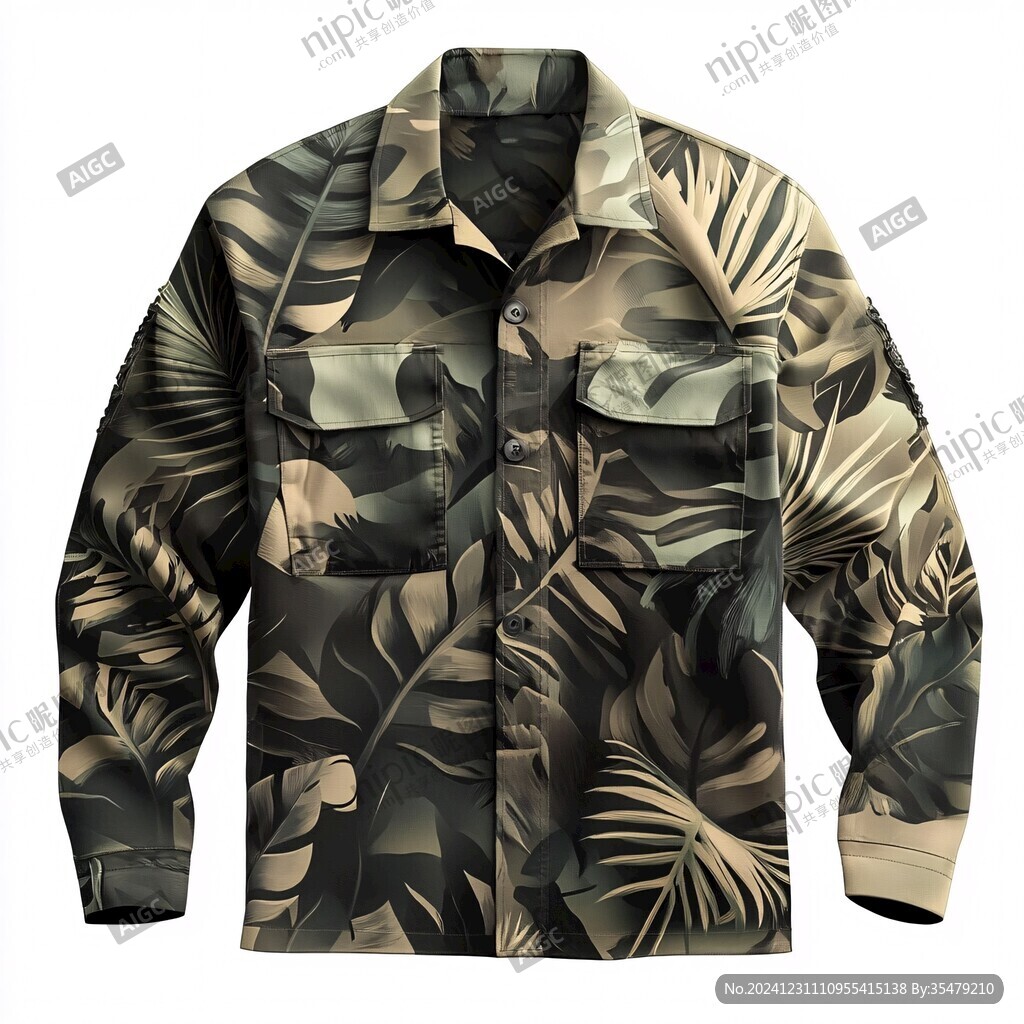 迷彩衣服數碼印花