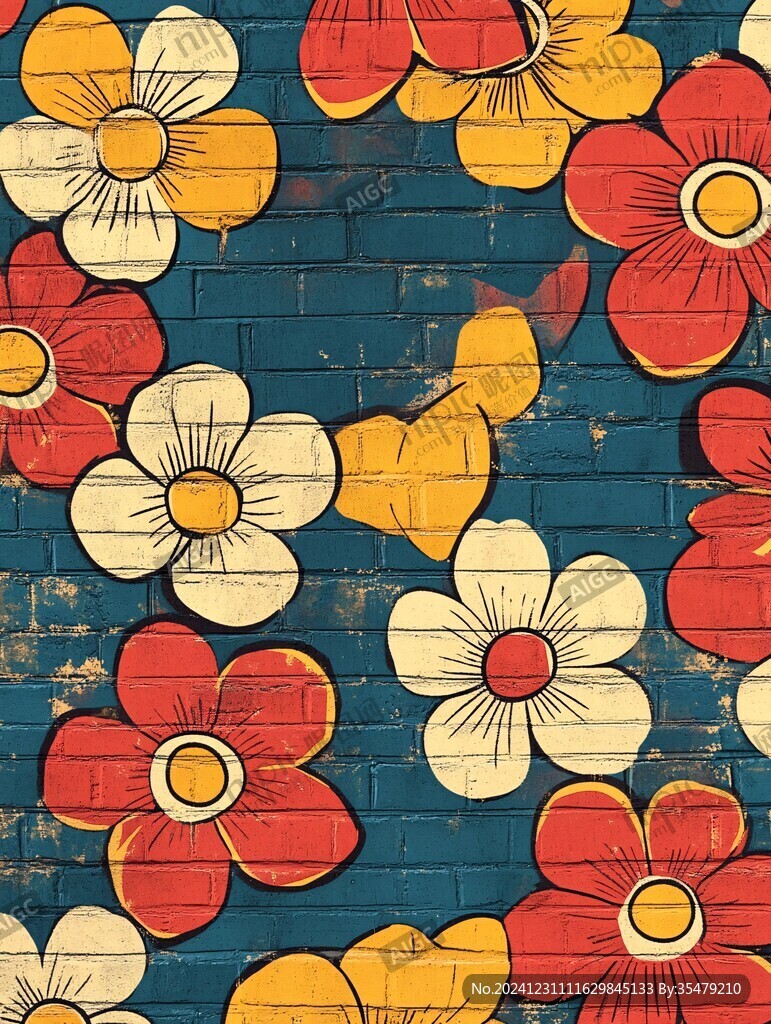 閩南特色花磚墻