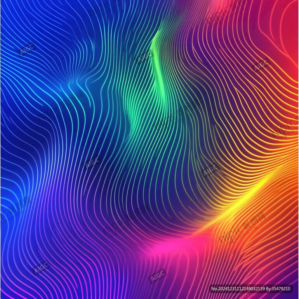 幻彩漸變背景科技背景