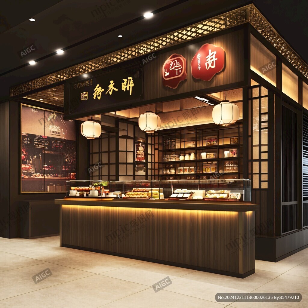 日本料理專柜設(shè)計