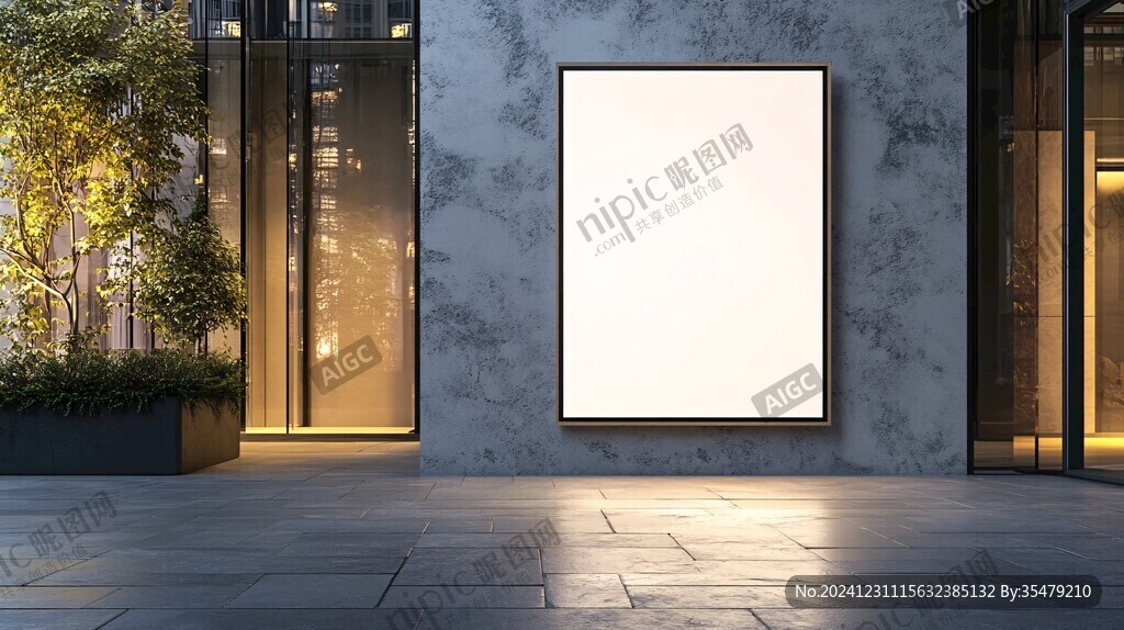 廣告店內(nèi)海報