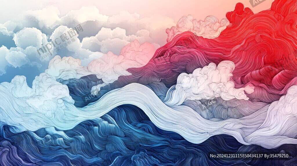 流云插畫