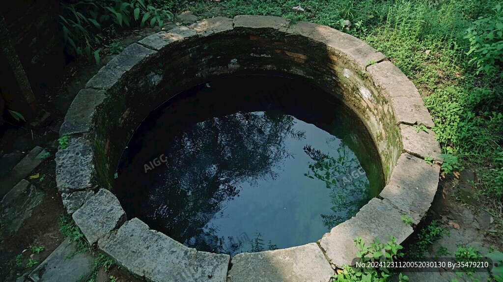 土樓里的水井