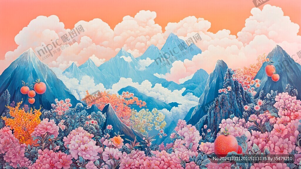 巨幅意境風(fēng)景畫(huà)