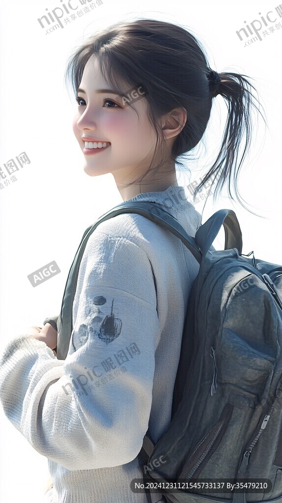 彩鉛少女
