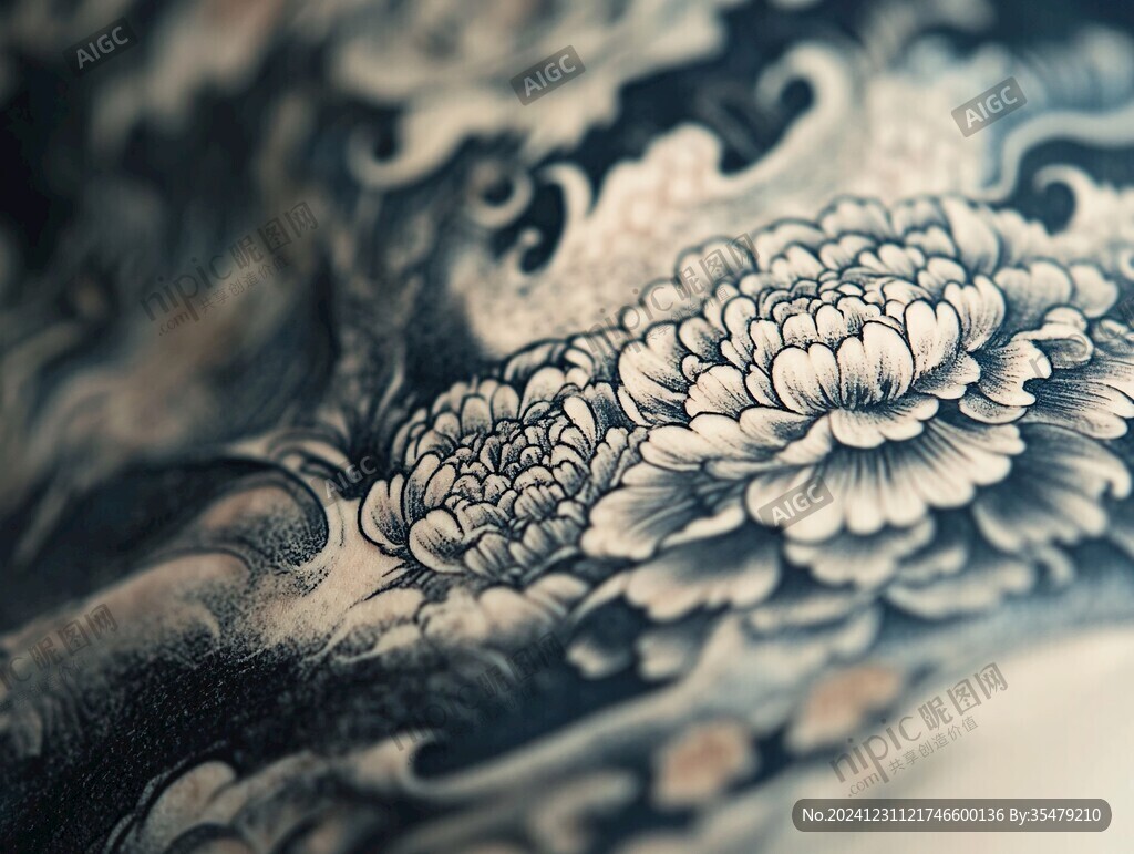 半甲紋身設(shè)計(jì)